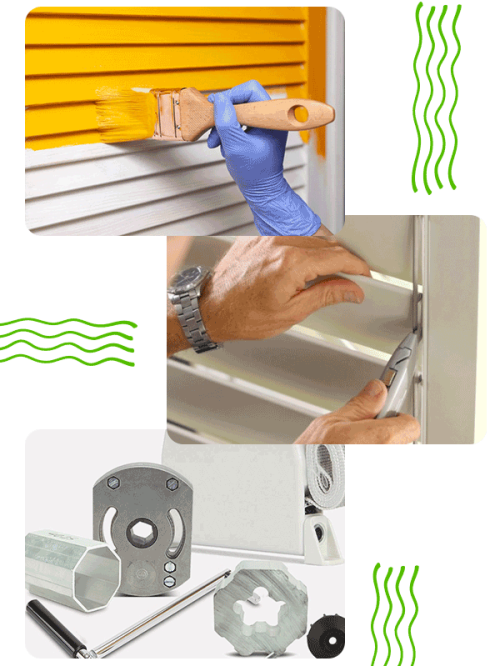 shutter repair types